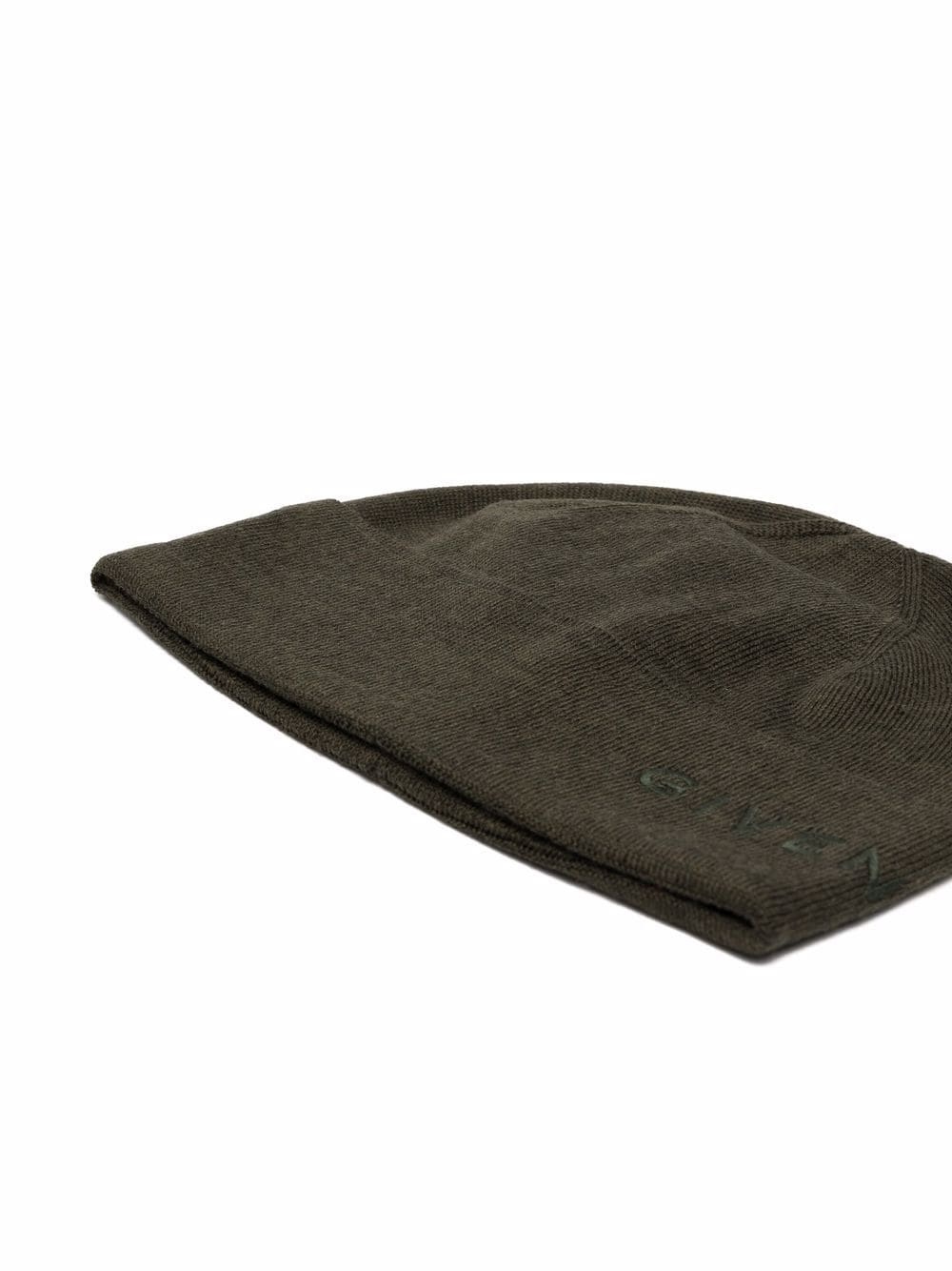 embroidered-logo wool beanie - 2