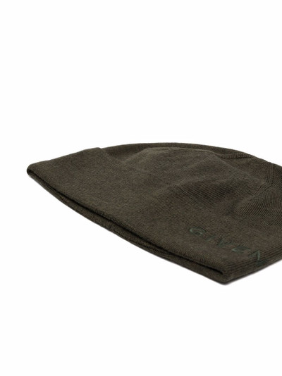 Givenchy embroidered-logo wool beanie outlook