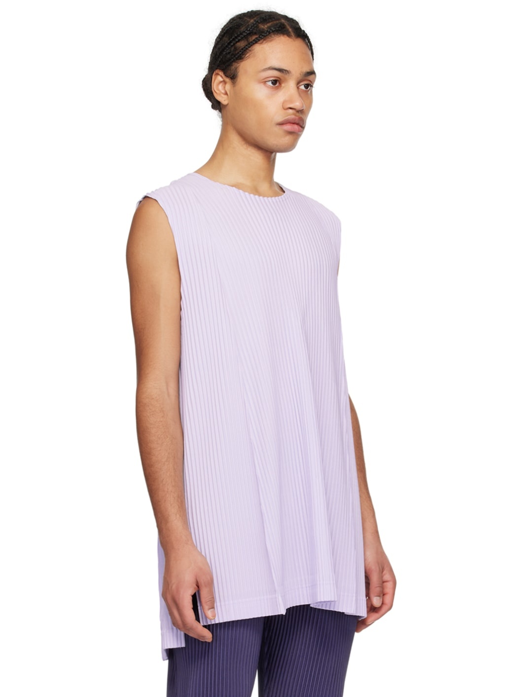 Purple Monthly Color February Tank Top - 2