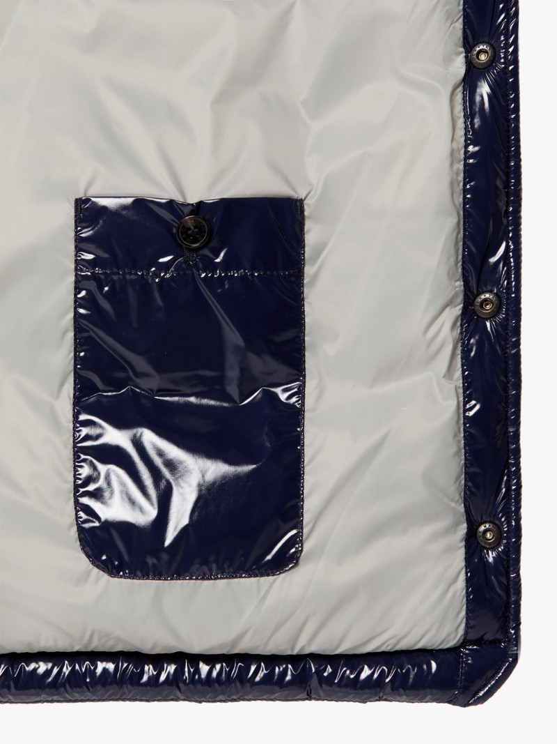 OSAKA NAVY NYLON GILET | GQF-304 6