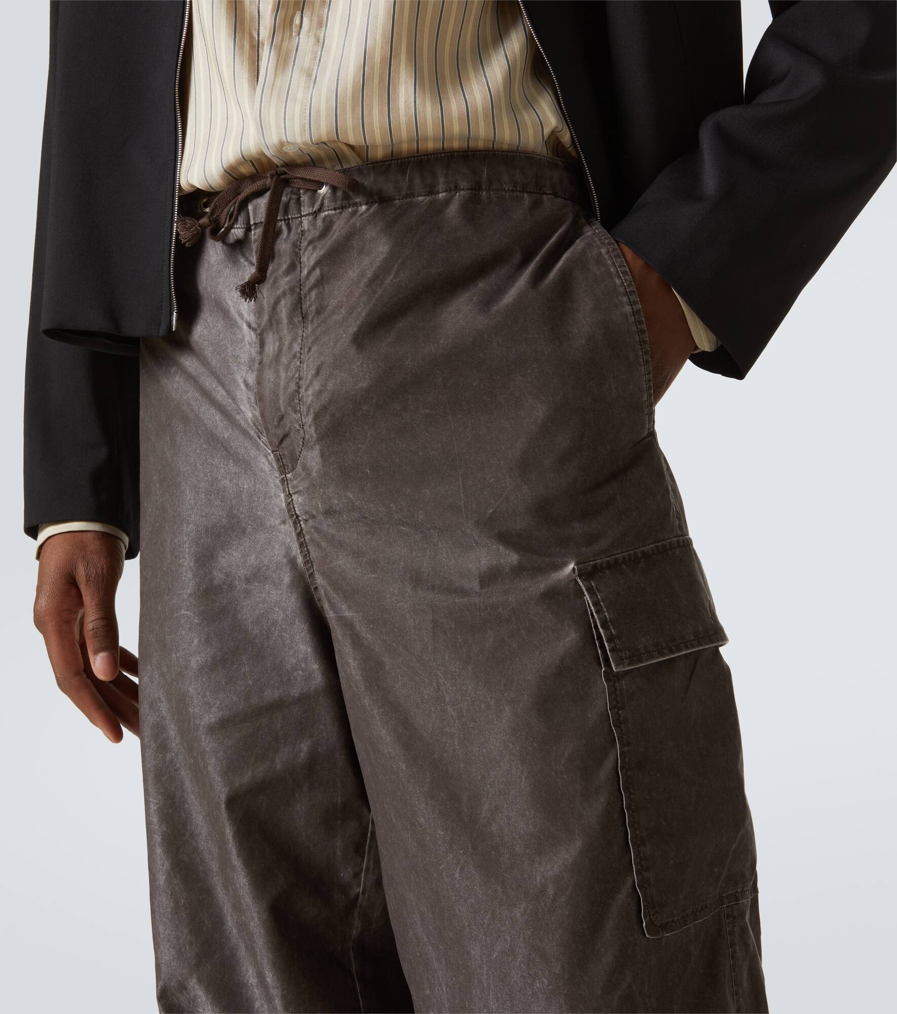 Way cotton-blend wide-leg pants - 5