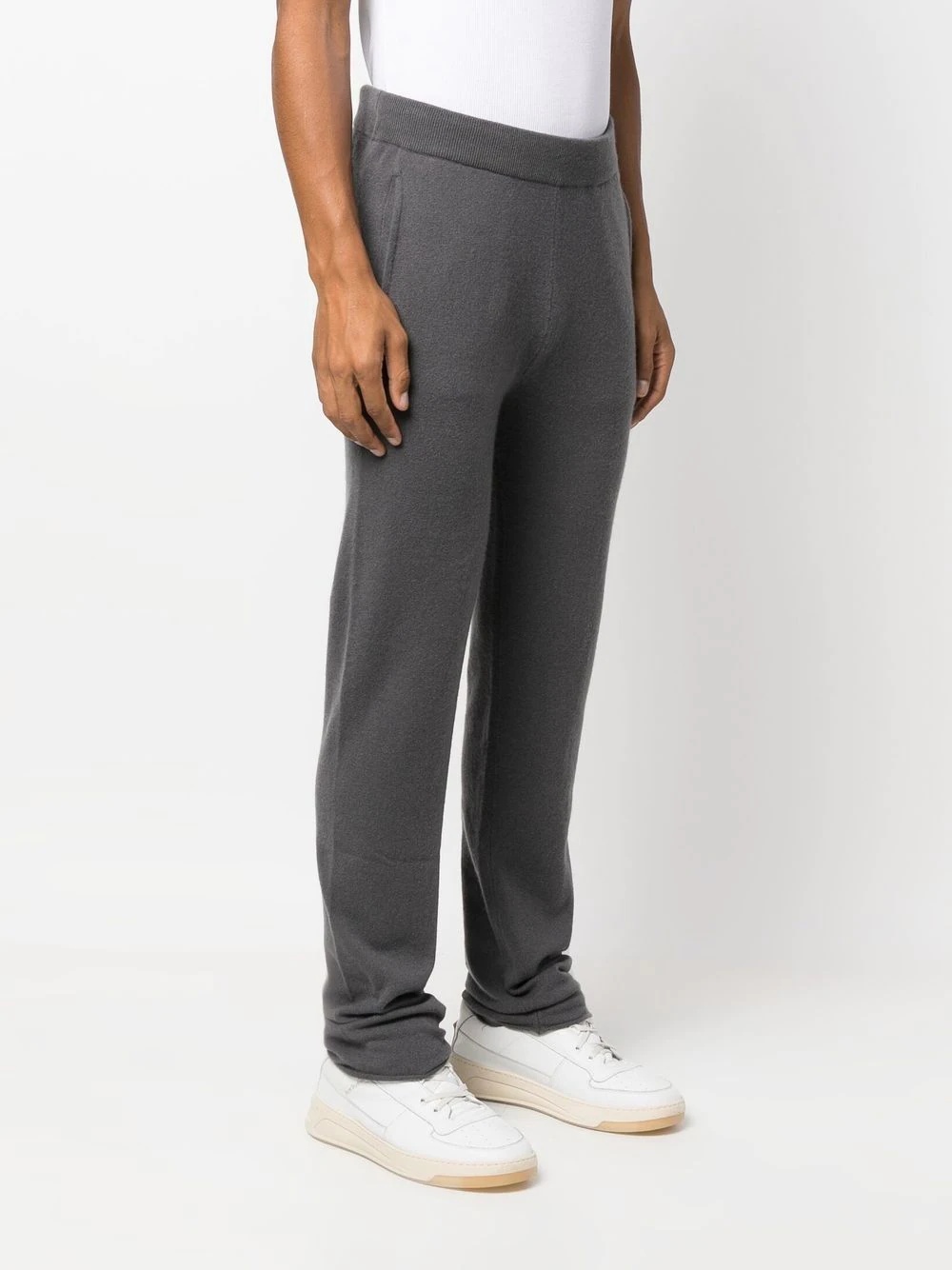 straight-leg knitted track-pants - 4