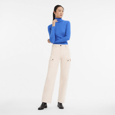 Longchamp Fall-Winter 2023 Collection Trousers Ecru - OTHER outlook
