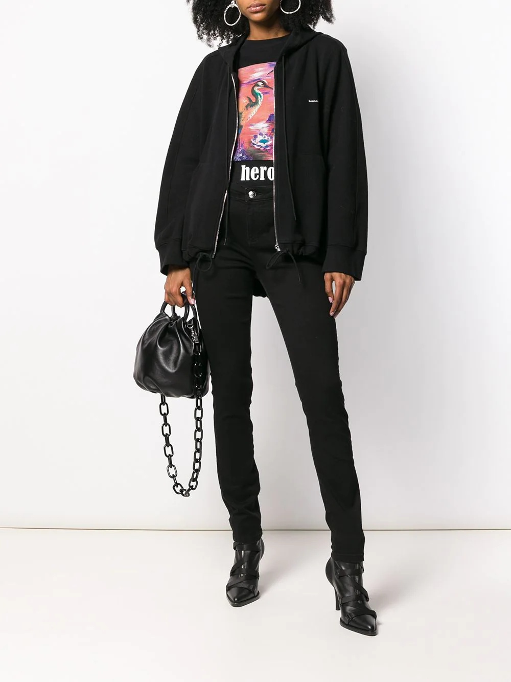 high-waisted skinny jeans - 2