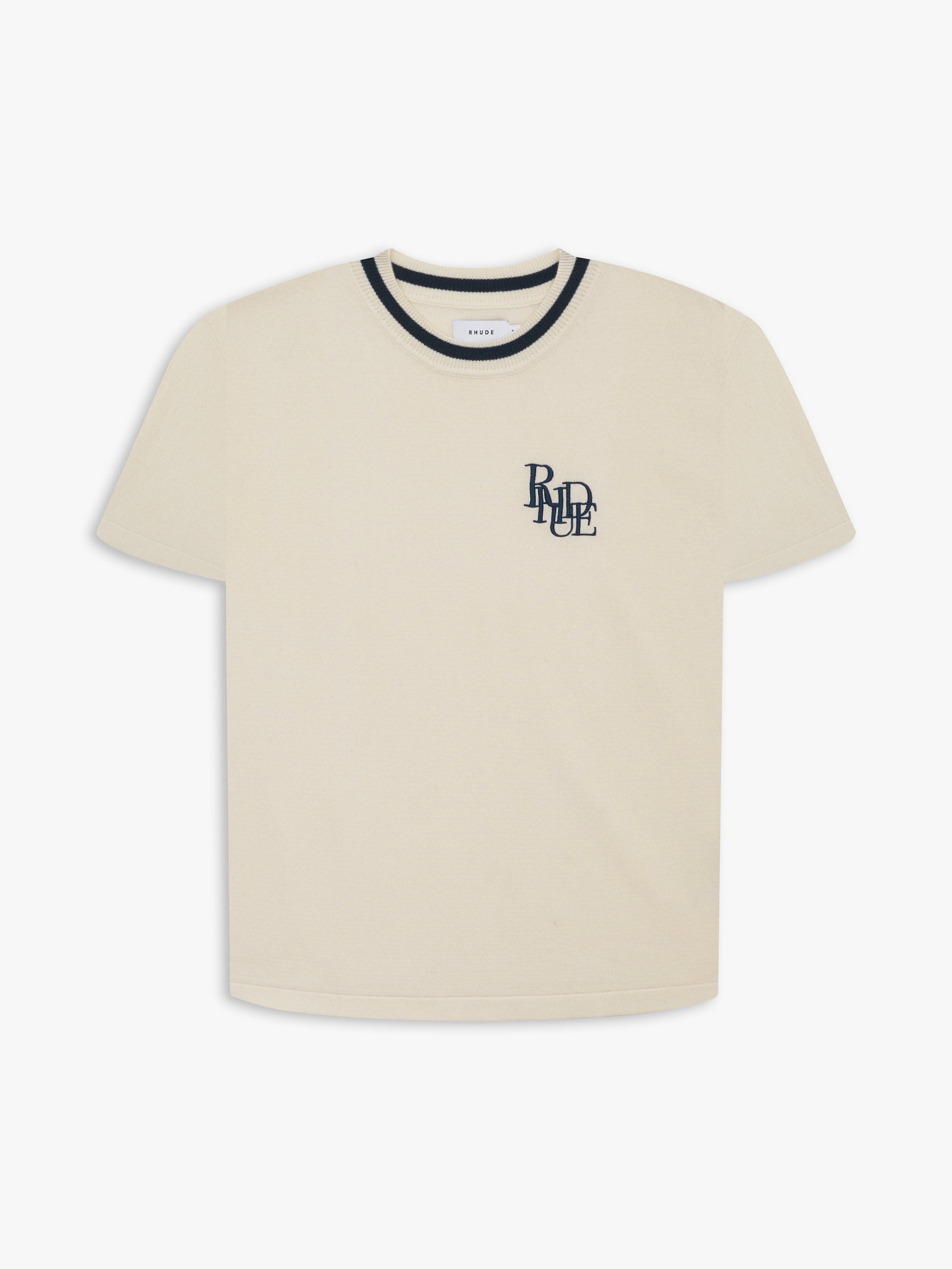 KNIT MOCK TEE - 1