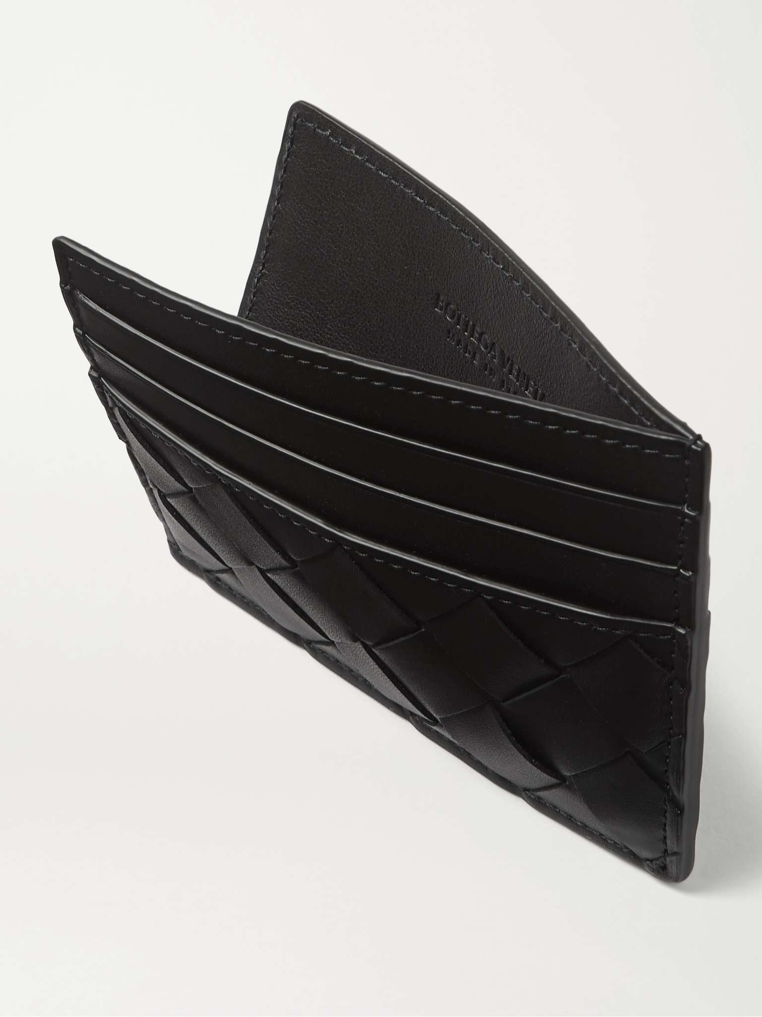 Intrecciato Leather Cardholder - 2