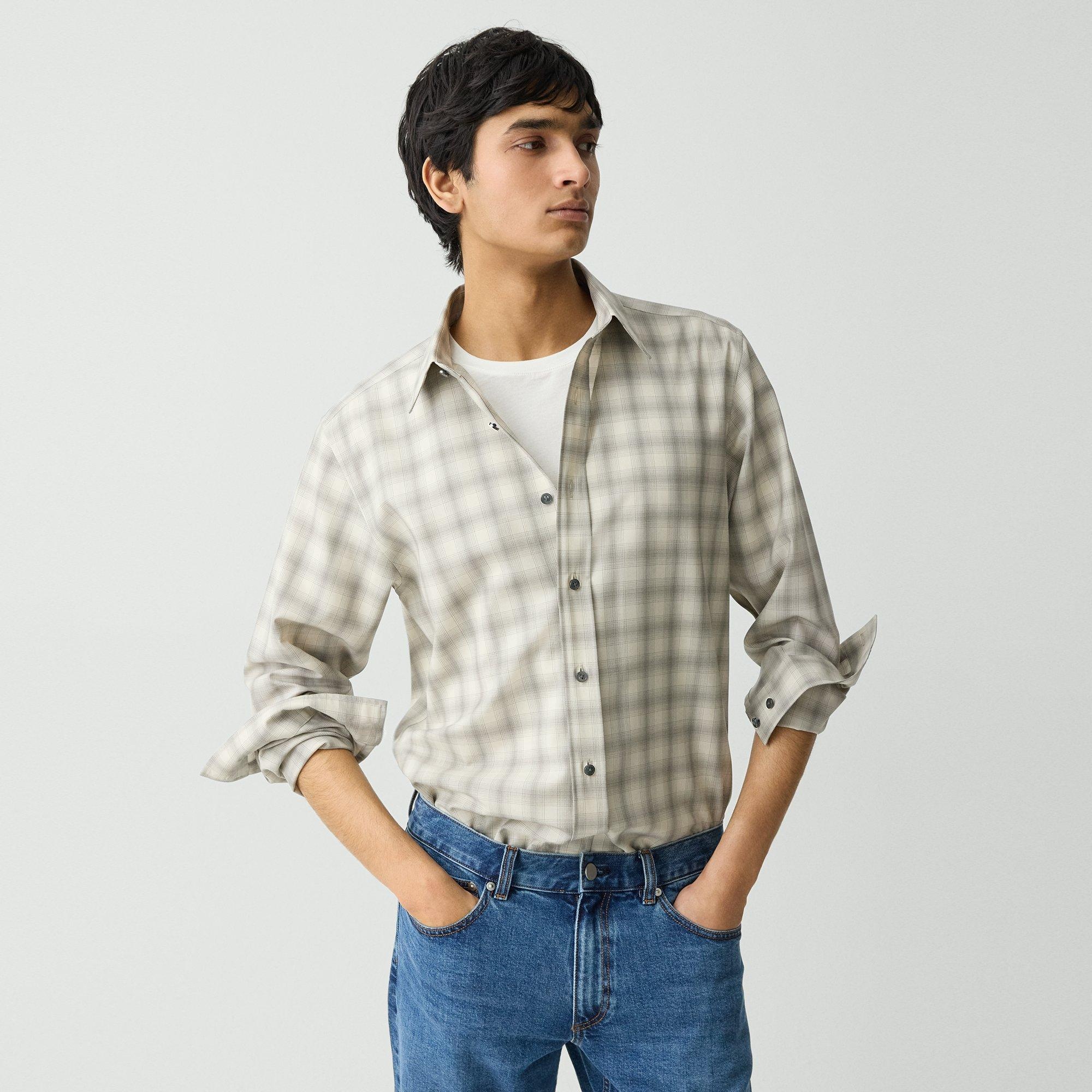 Irving Shirt in Checked Wool - 2