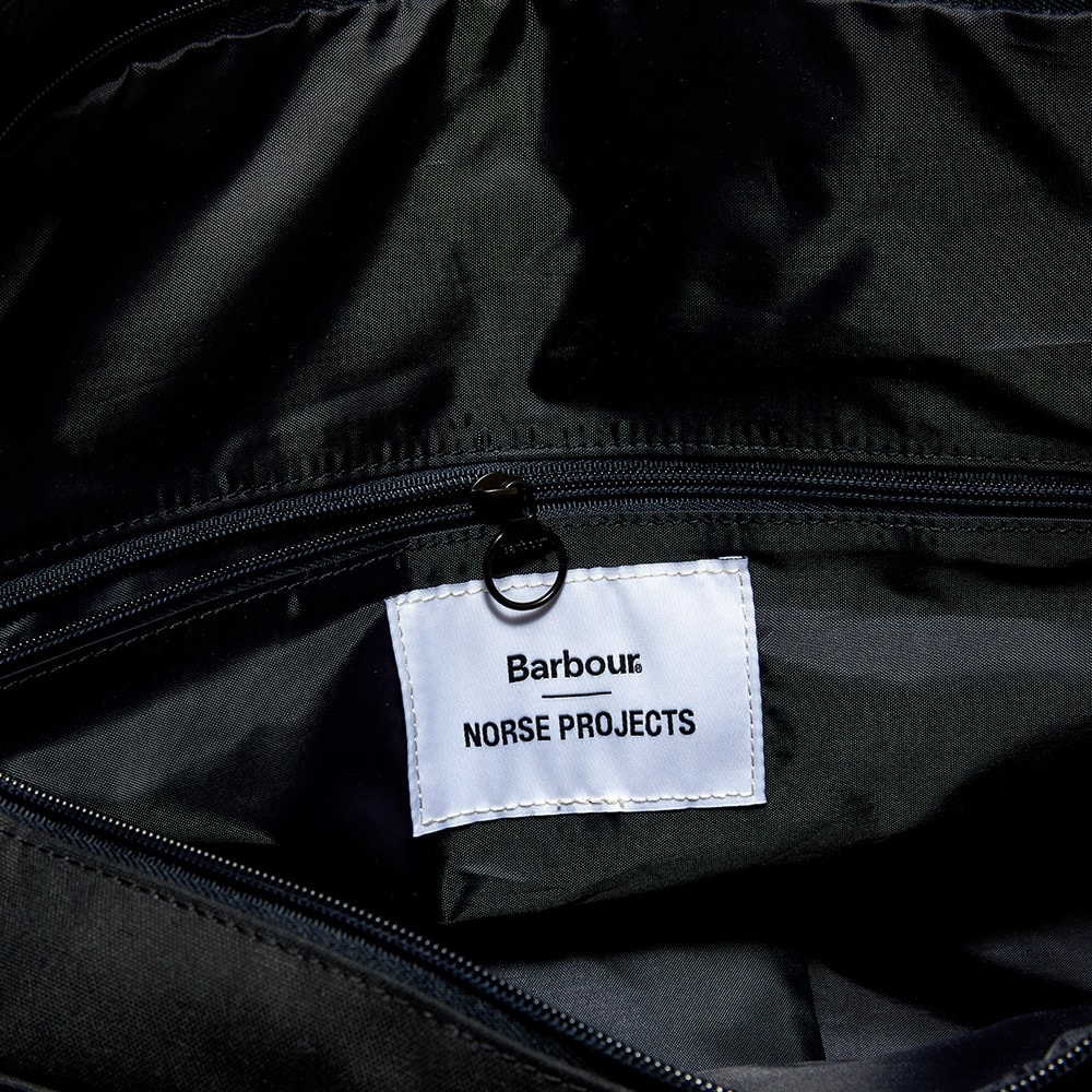 Barbour x Norse Projects Cross Body Wax Holdall - 3