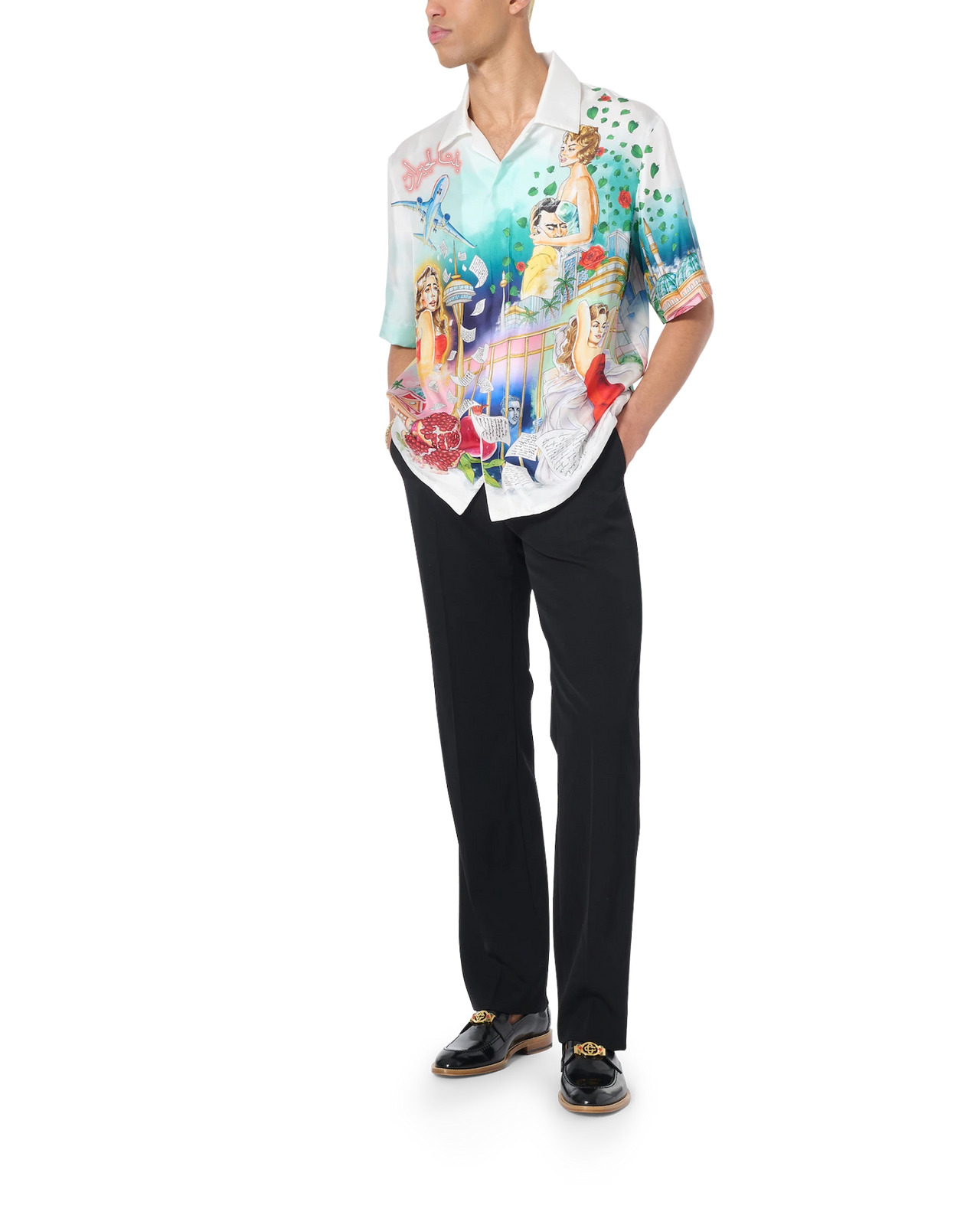 La Liaison Silk Shirt | Casablanca Paris - 2