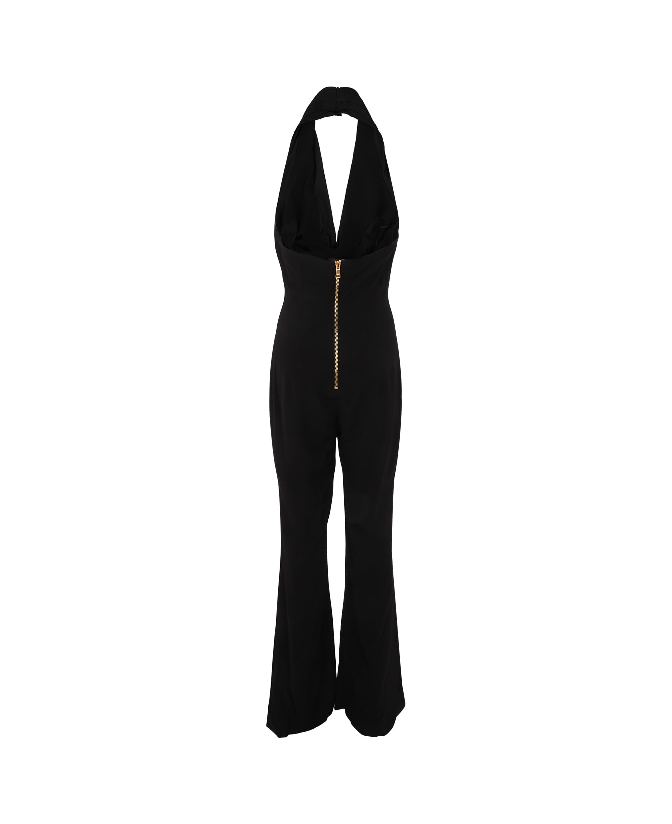 Jumpsuit With Denuded Shoulders - 2