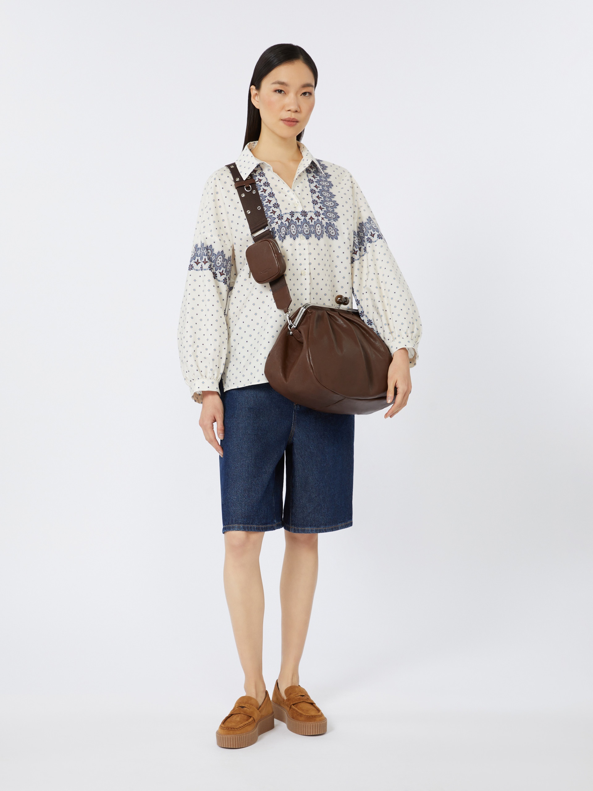 CRISTIN Large leather Pasticcino Bag - 7