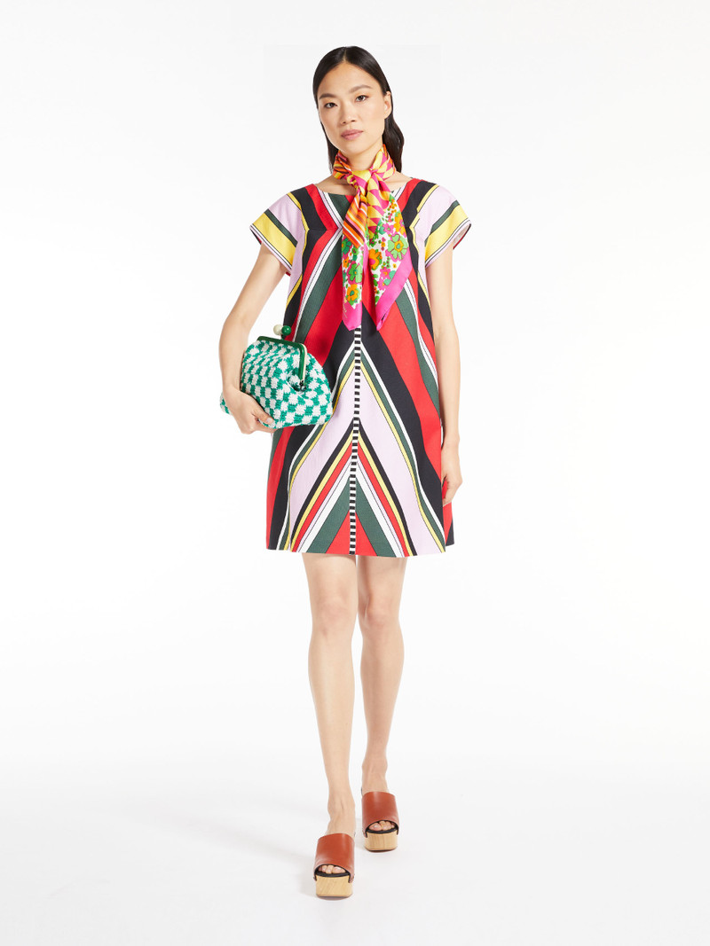 SALMONE Damier cotton Pasticcino Bag 7