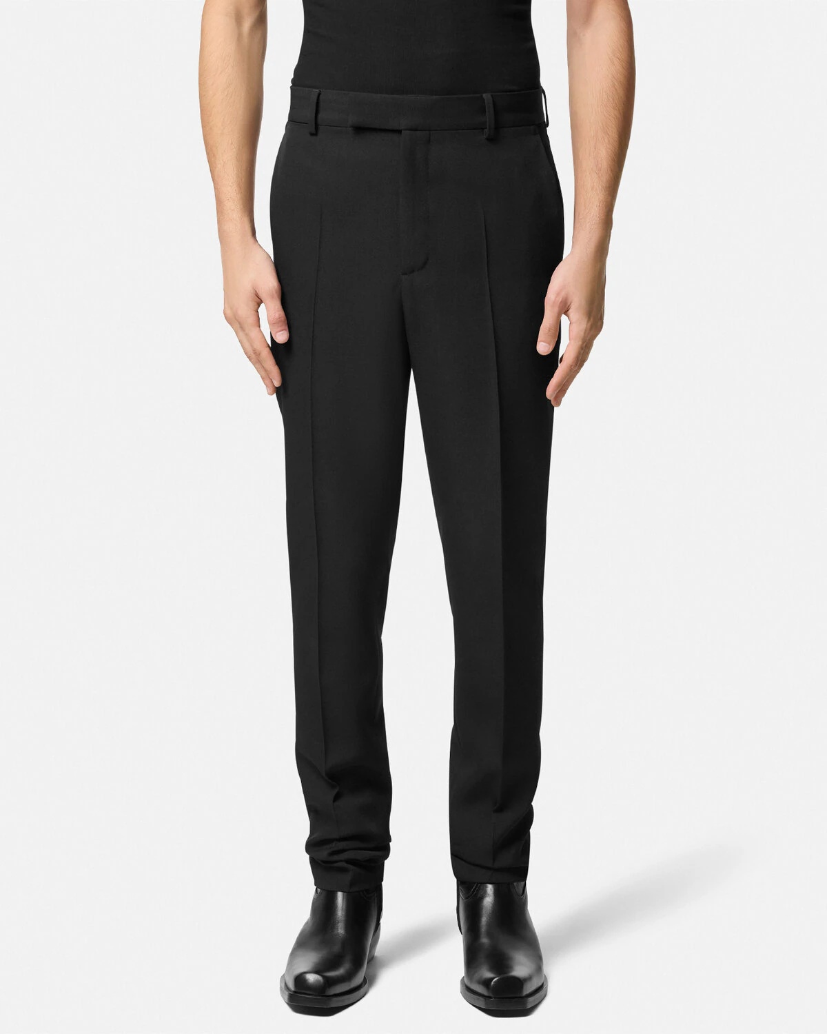 Light Wool Formal Trousers - 4