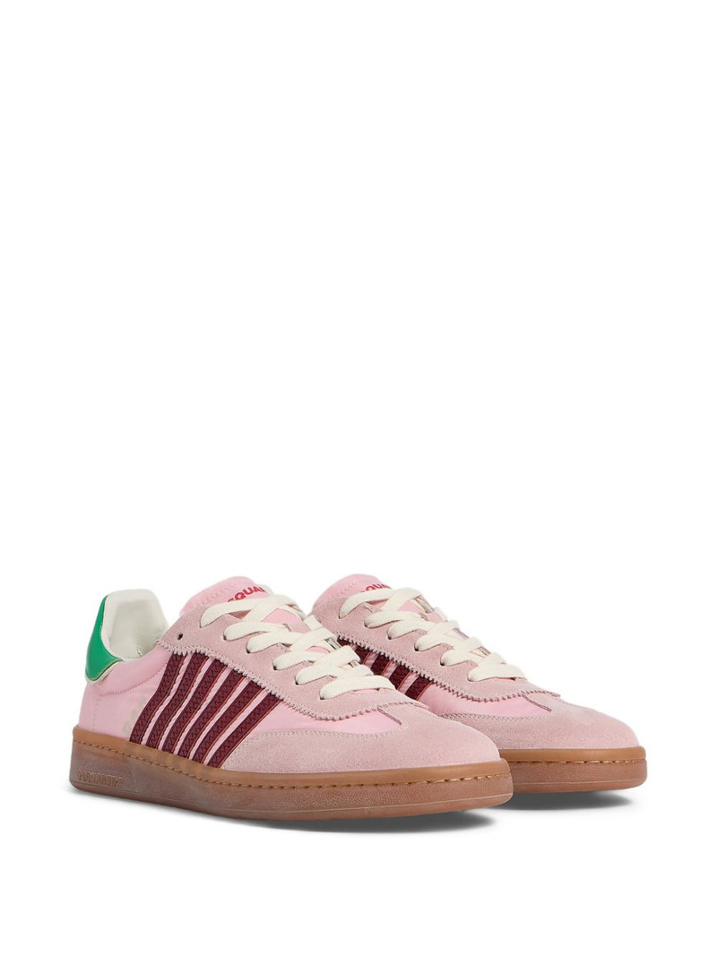 DSQUARED2 striped boxer sneakers outlook