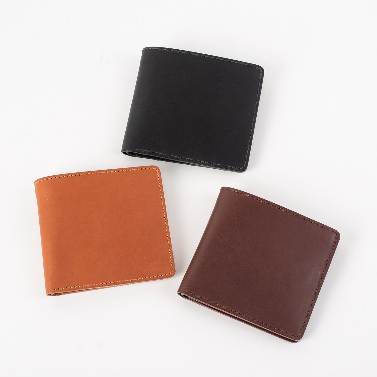 OGL-KINGSMAN-BF-COIN OGL Kingsman Classic Bi Fold Wallet with Coin Pocket - Black, Brown or Tan - 1