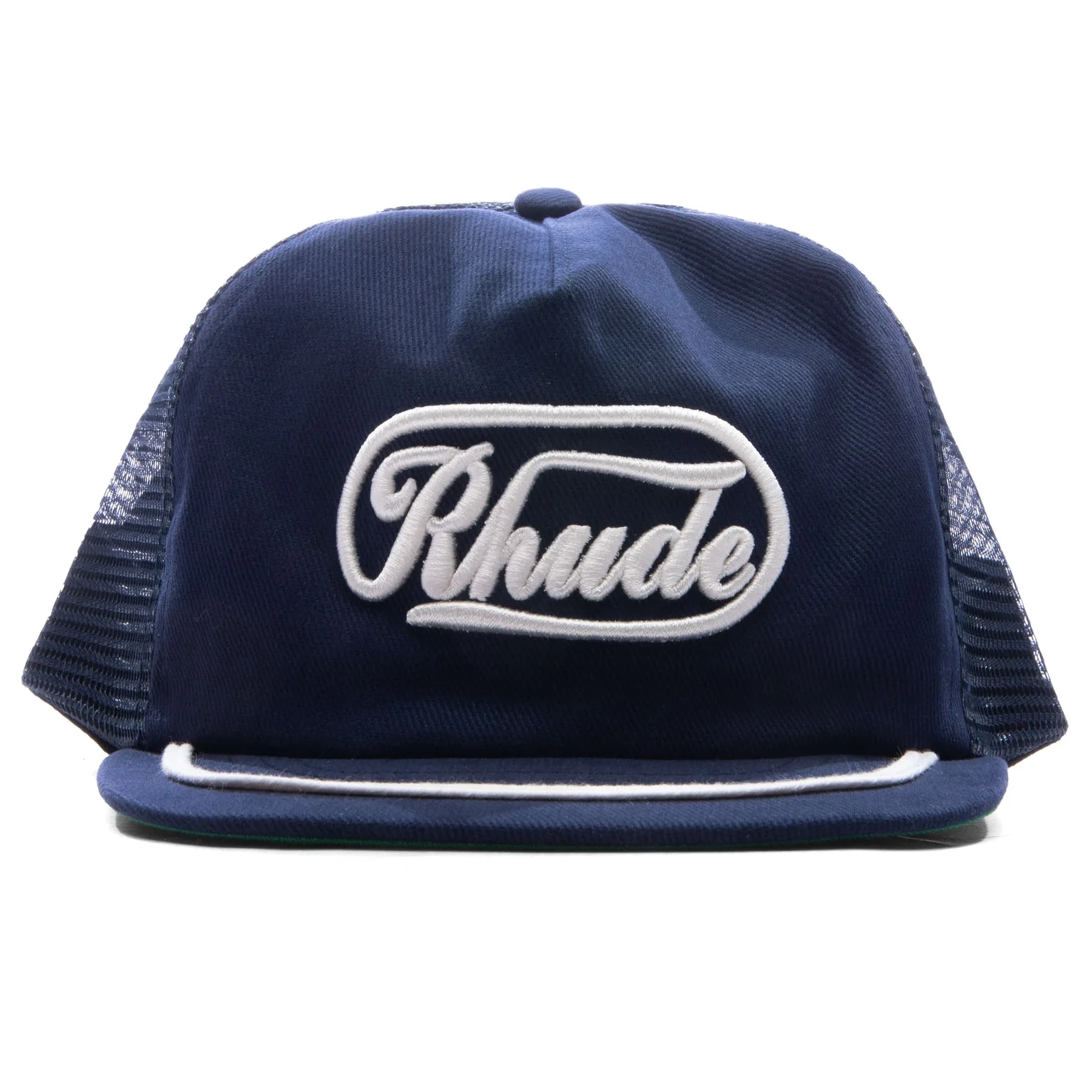 PATCH TRUCKER HAT - NAVY/WHITE - 1