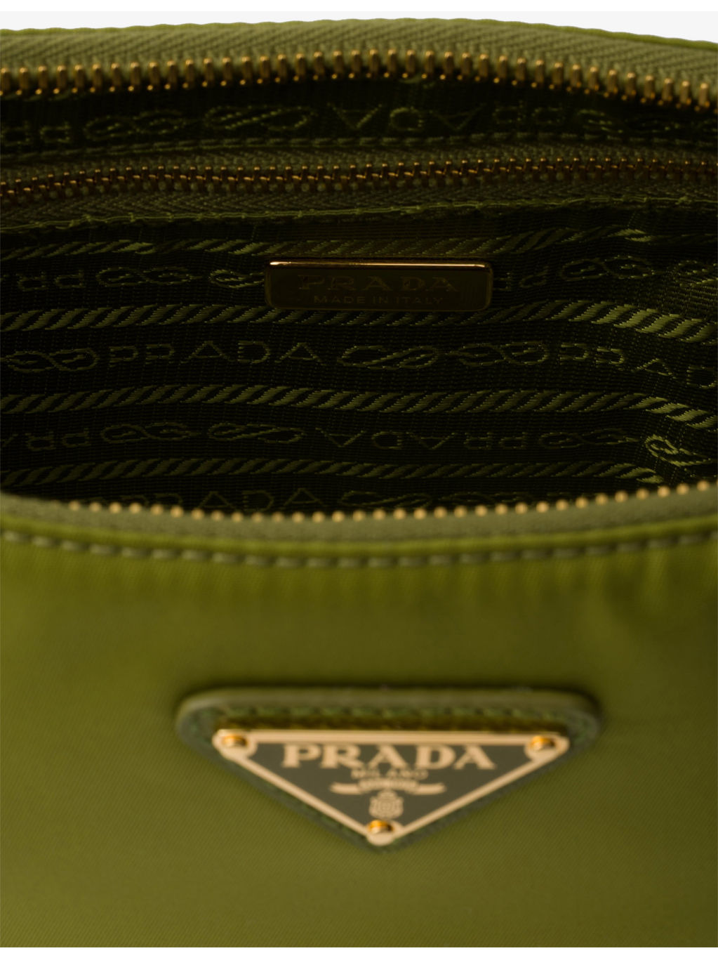 Re-Nylon Brand-Plaque Shoulder Bag - 4