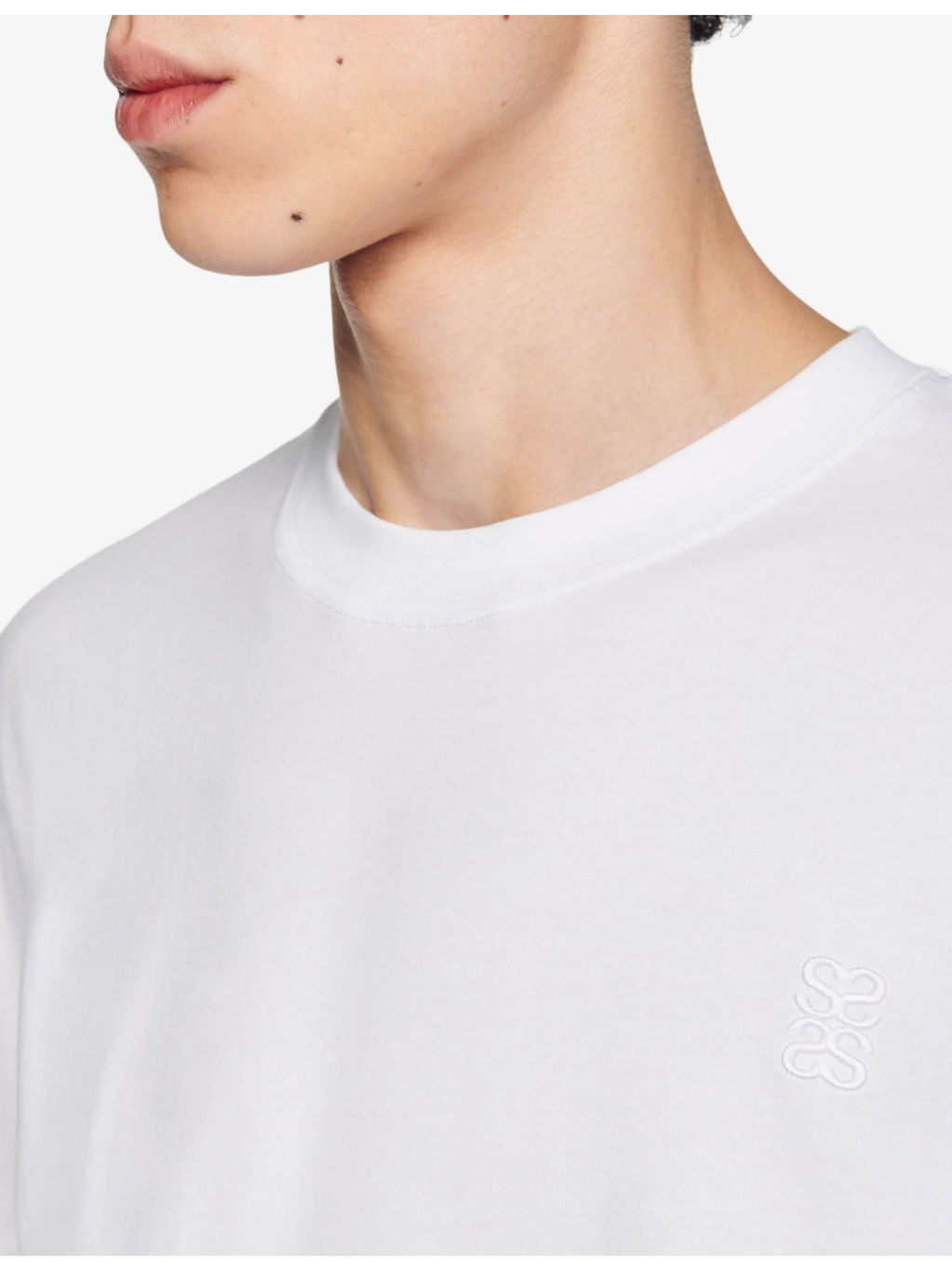 Logo-embroidered regular-fit cotton T-shirt - 5
