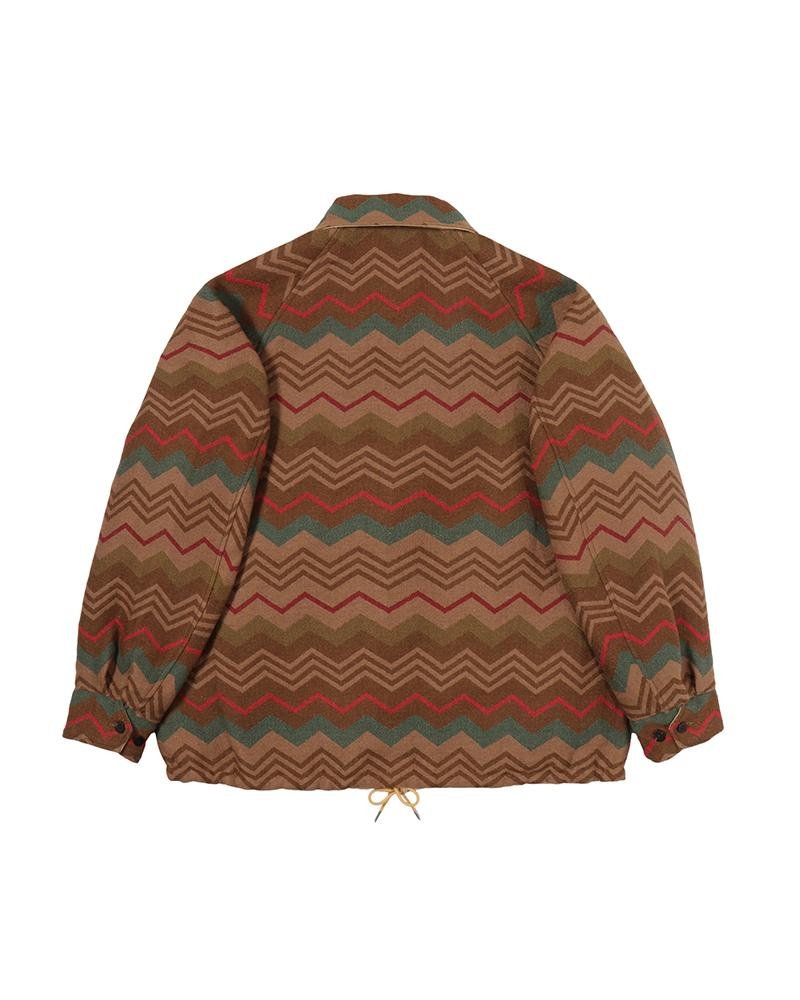 COACH JKT (JACQAURD BLANKET) YELLOW - 4