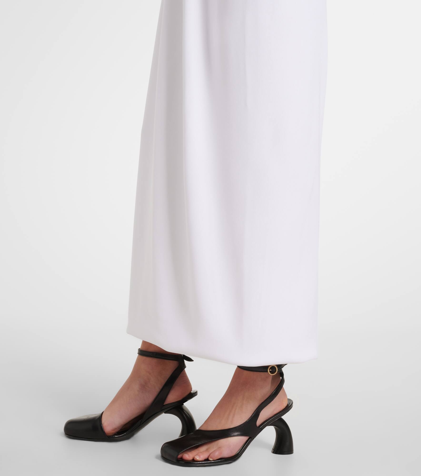 Alceste draped halterneck maxi dress - 5