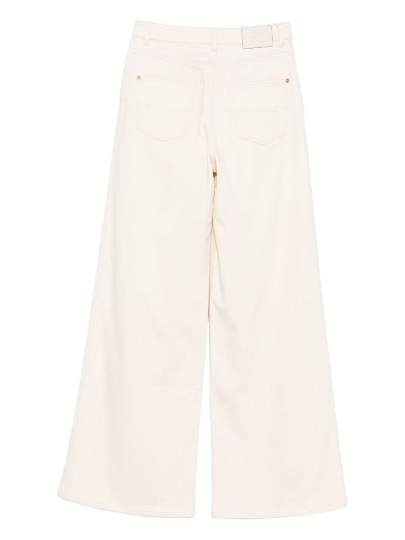 AGNONA cotton trousers outlook