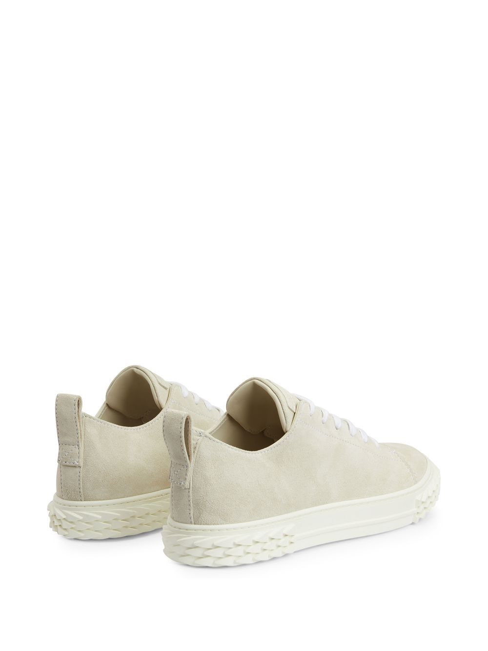suede low-top sneakers - 3