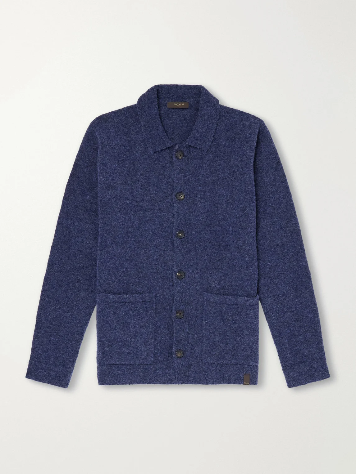 Bouclé Wool-Blend Cardigan - 1