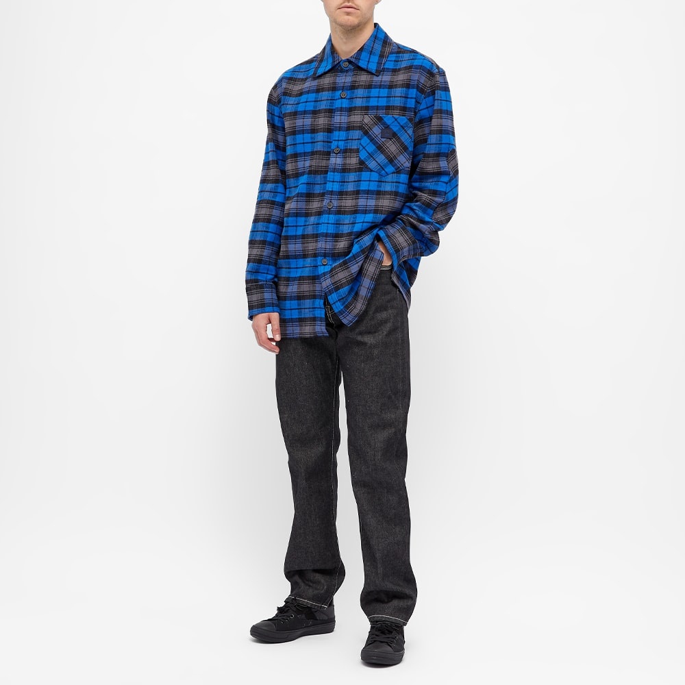 Acne Studios Salak Flannel Face Shirt - 7