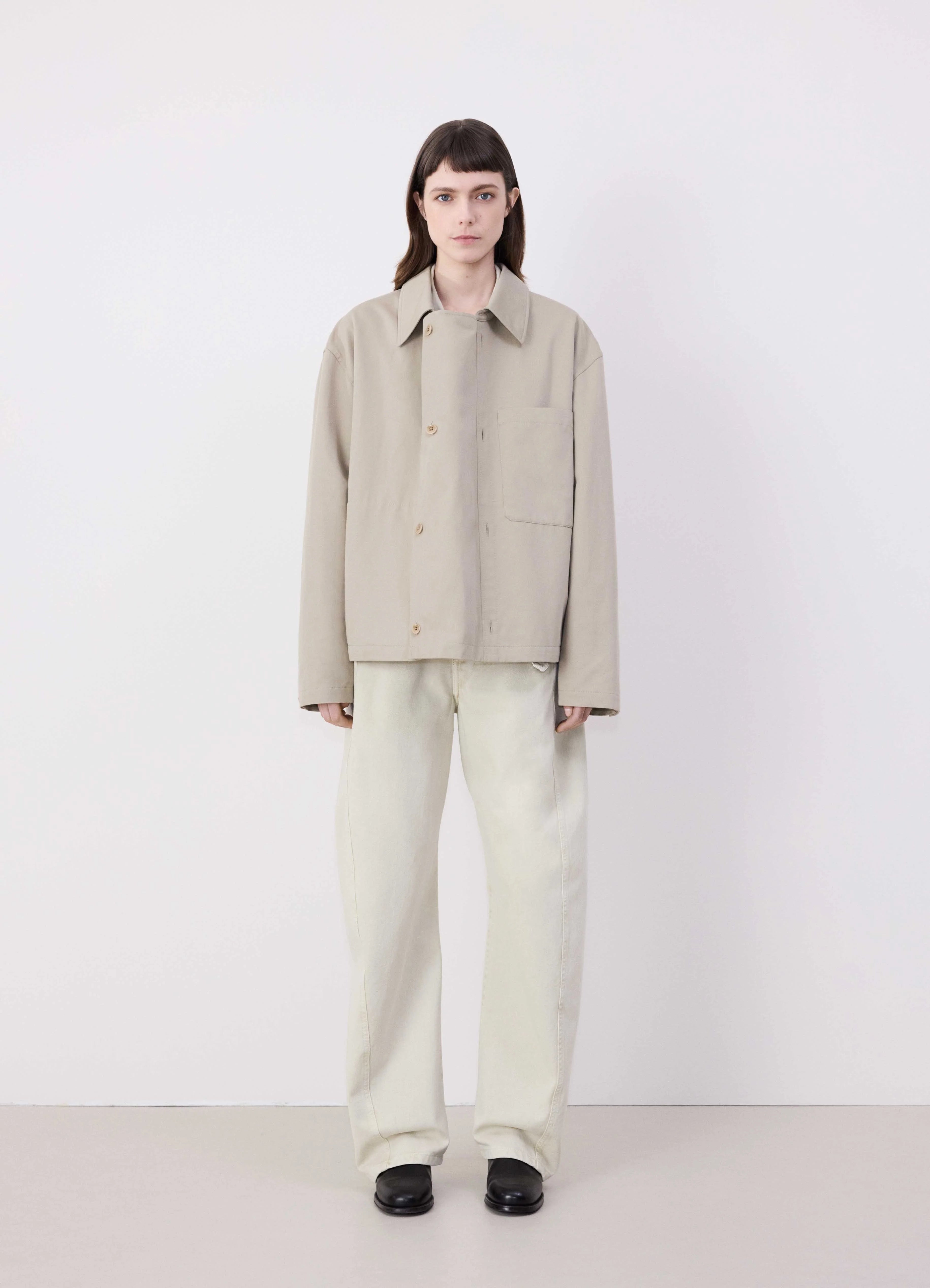 ASYMMETRIC OVER-SHIRT - 3