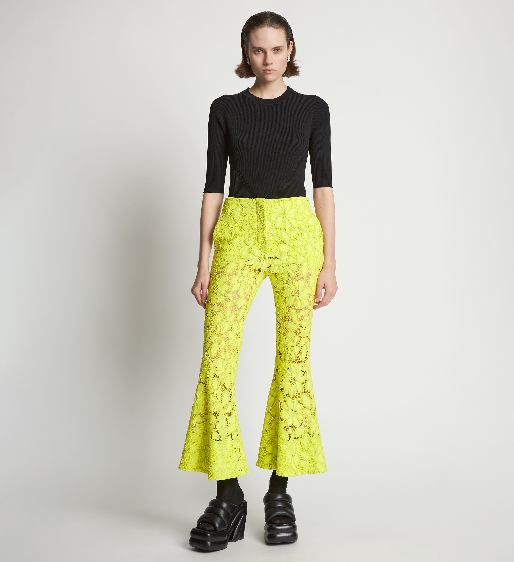 Lace Suiting Pant - 2