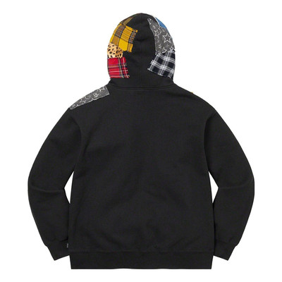 Supreme Supreme Patchwork Zip Up Hooded Sweatshirt 'Multi-Color' SUP-FW22-764 outlook