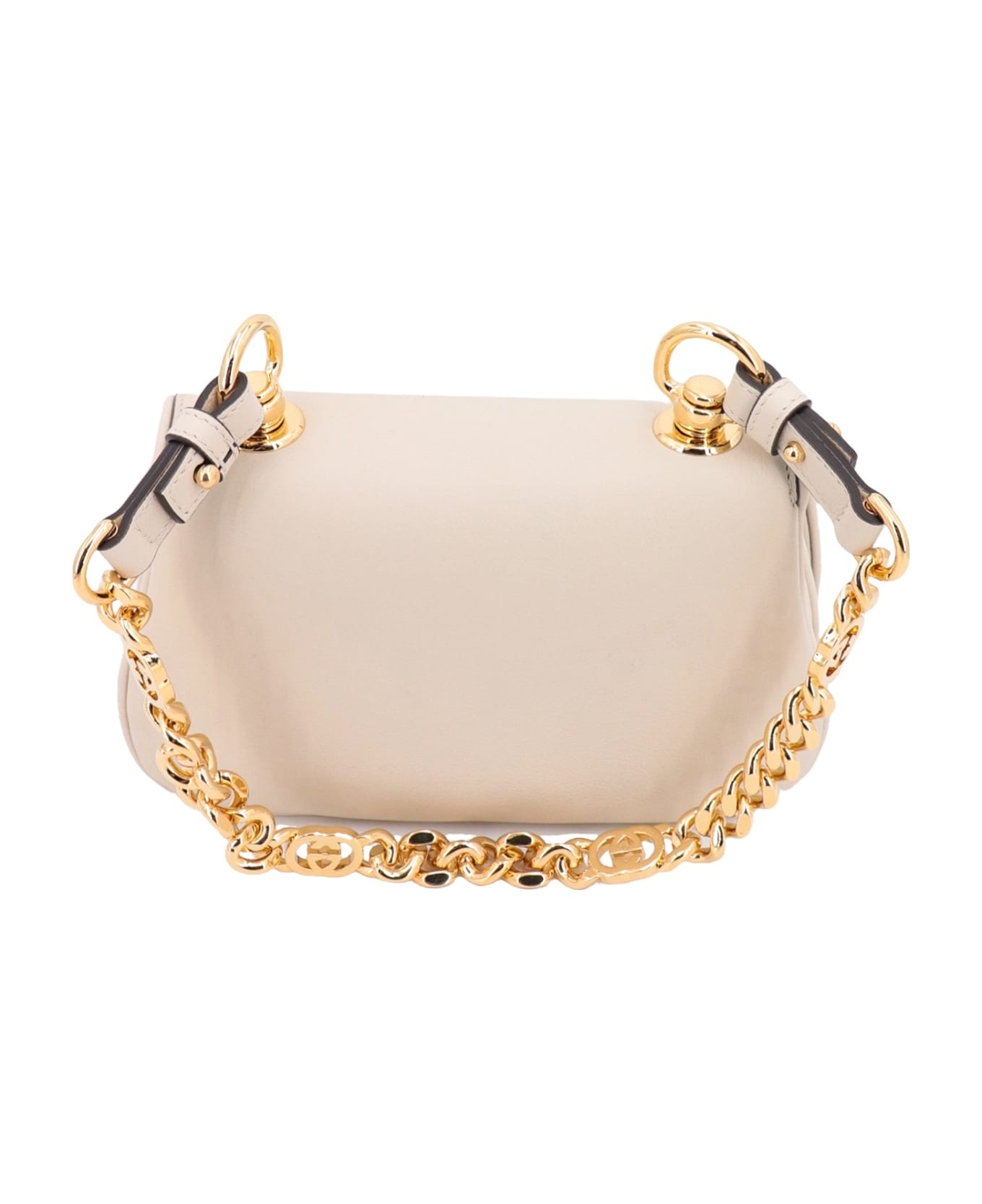 Ivory Leather Gucci Blondie Crossbody Bag - 2