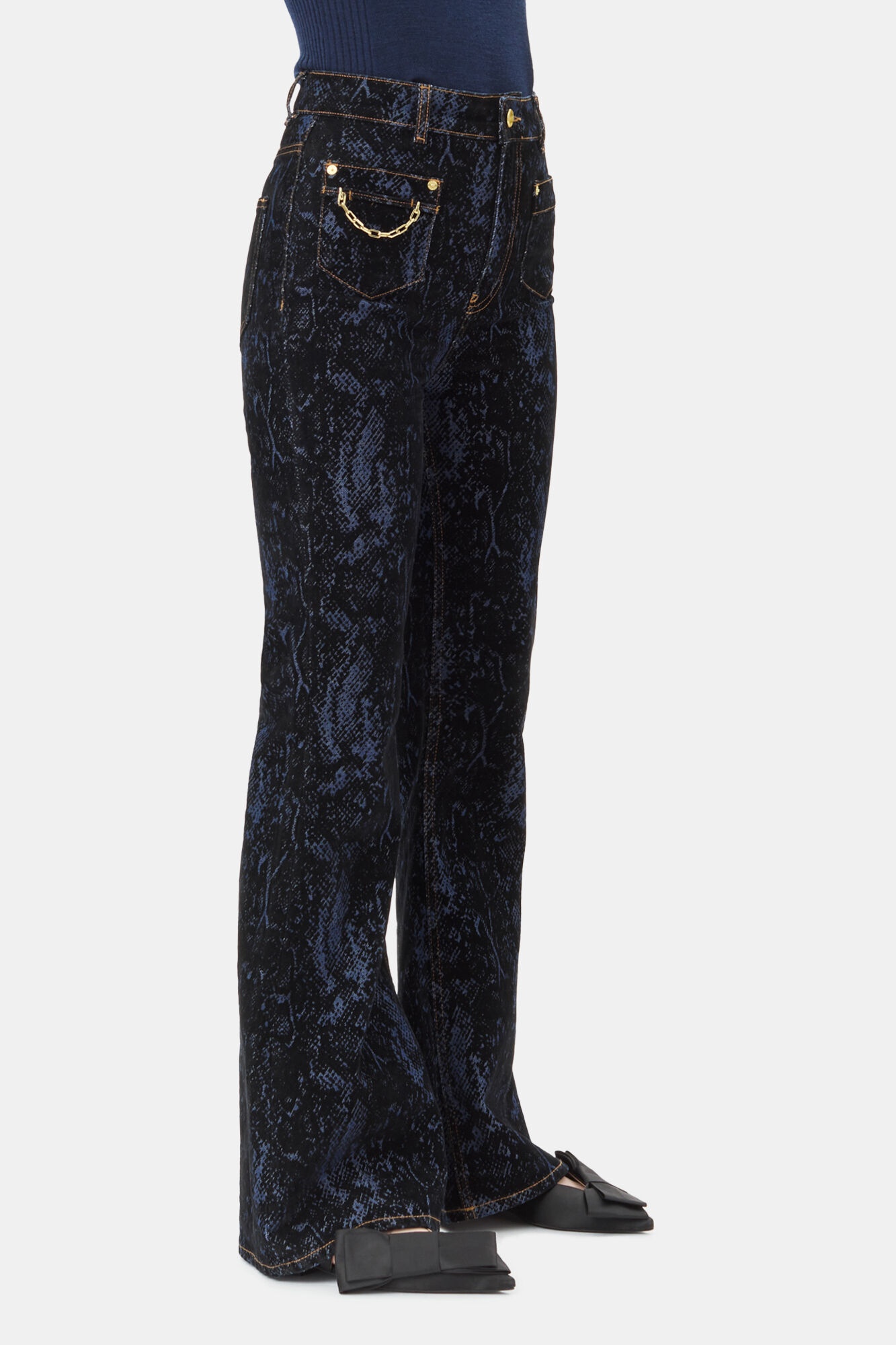 BLUE SNAKE GODDI JEANS - 3