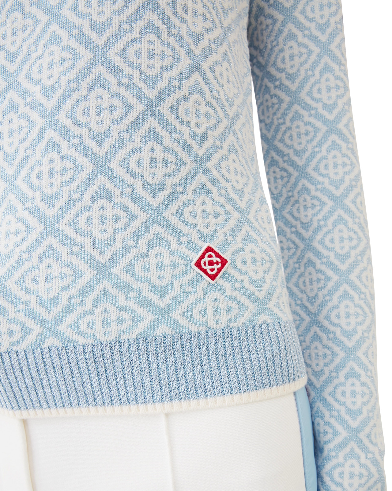 Ski Monogram High Neck Top | Casablanca Paris - 5