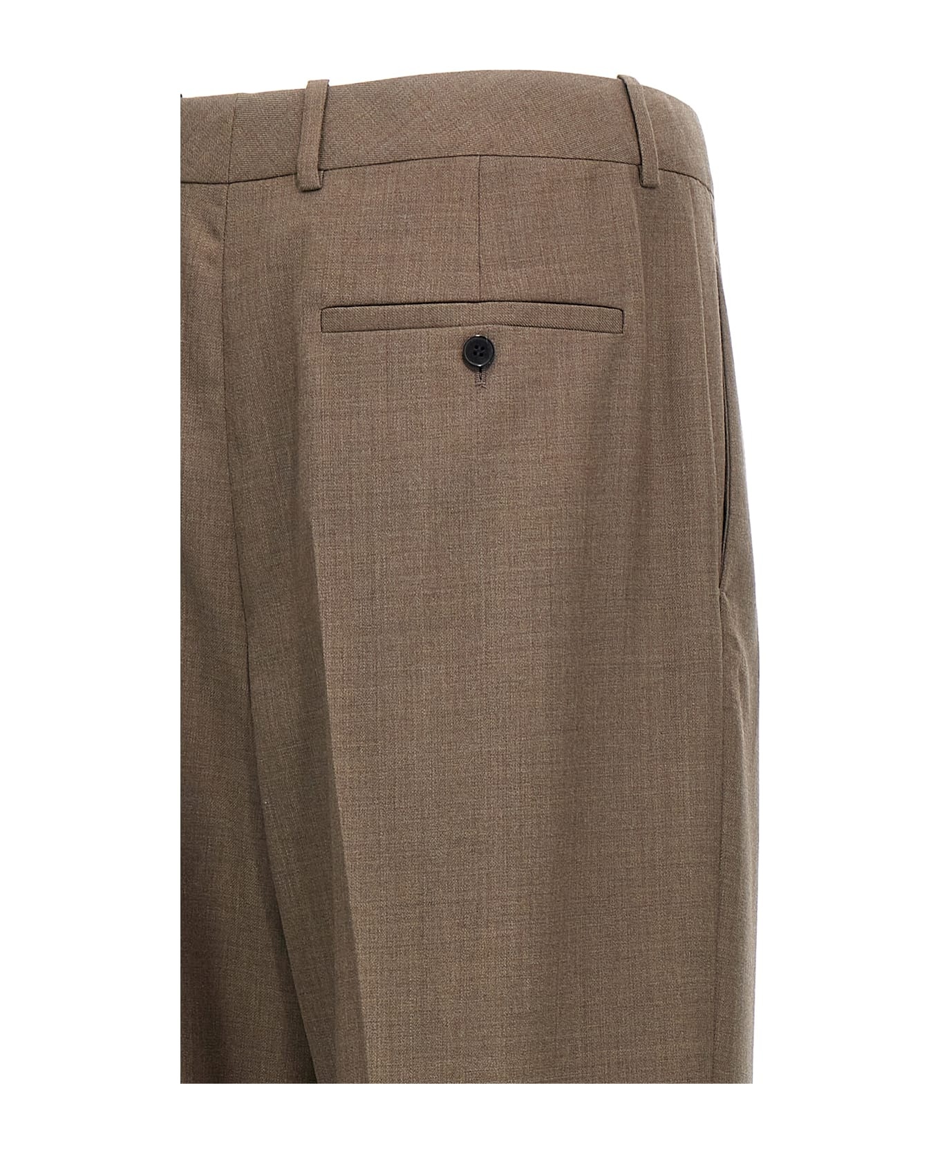 Wool Tailored Trousers - 4