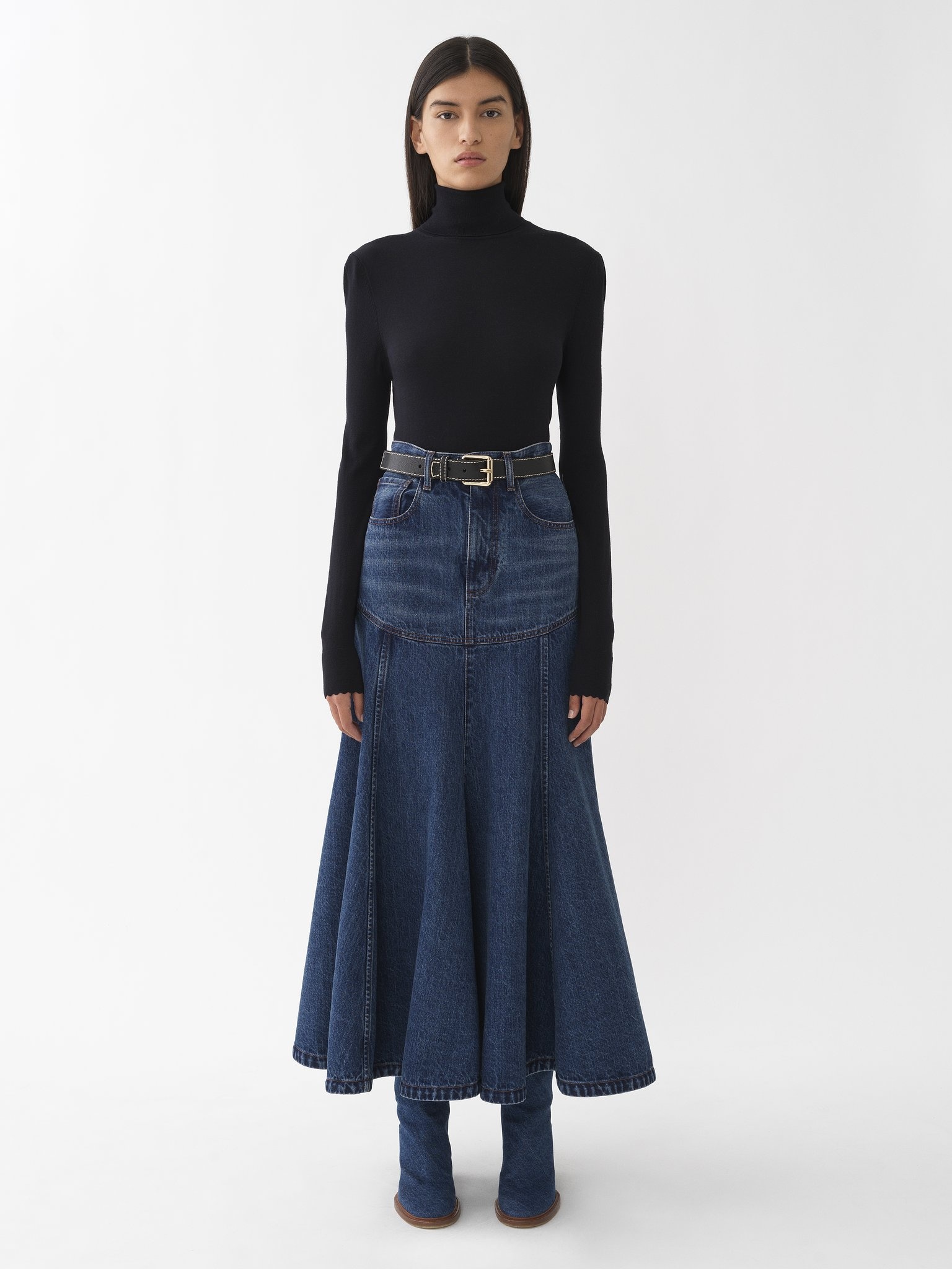 CLASSIC HIGH-NECK SWEATER - 3