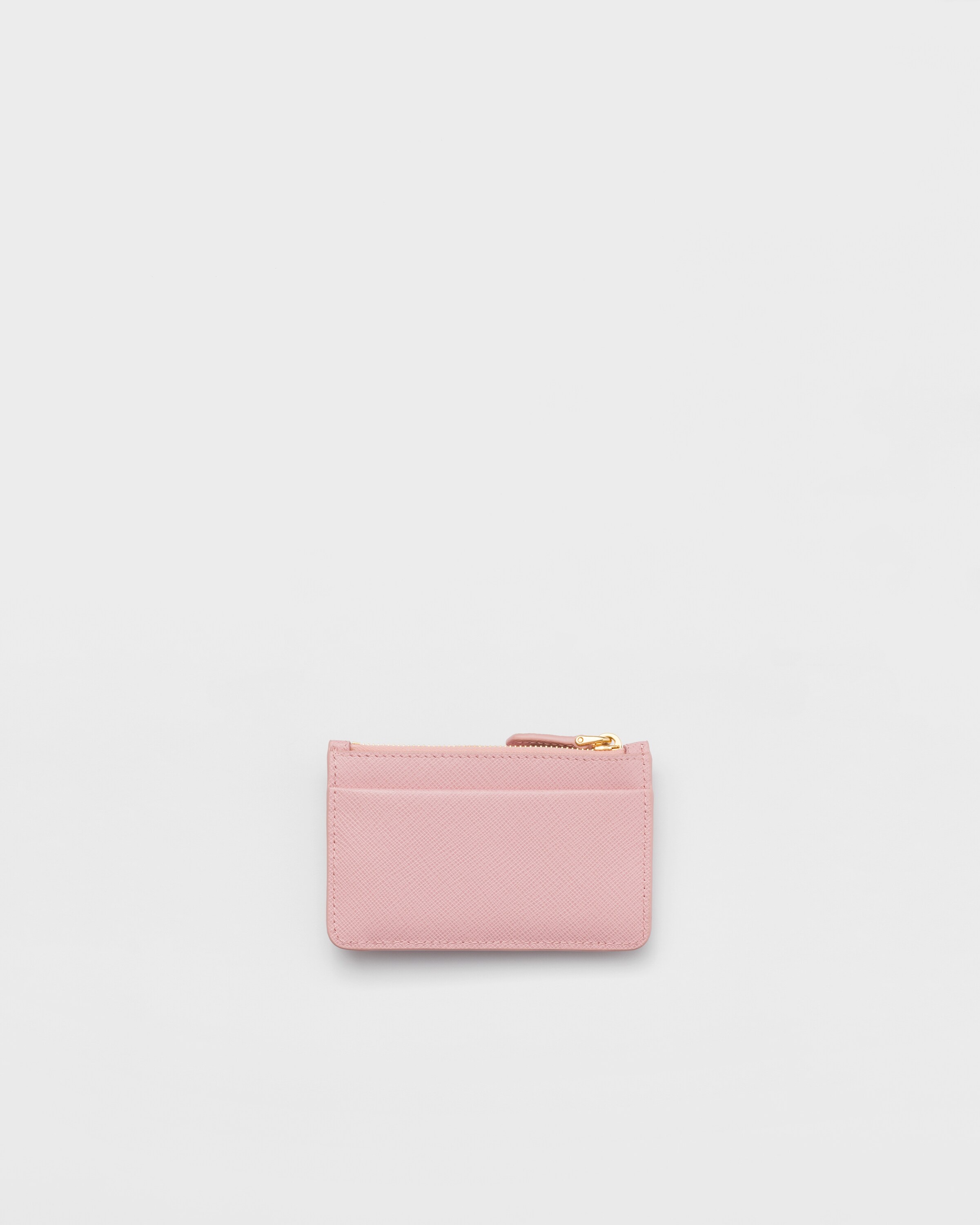 Saffiano and smooth leather card holder - 3