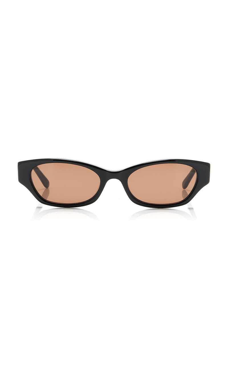 Exclusive Suki Square-Frame Acetate Sunglasses black 1
