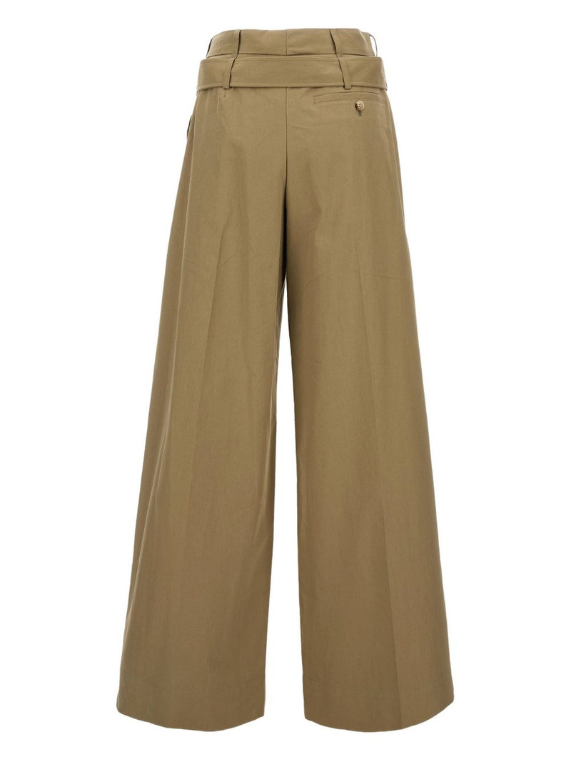 Simone Rocha pleated-front belted trousers outlook