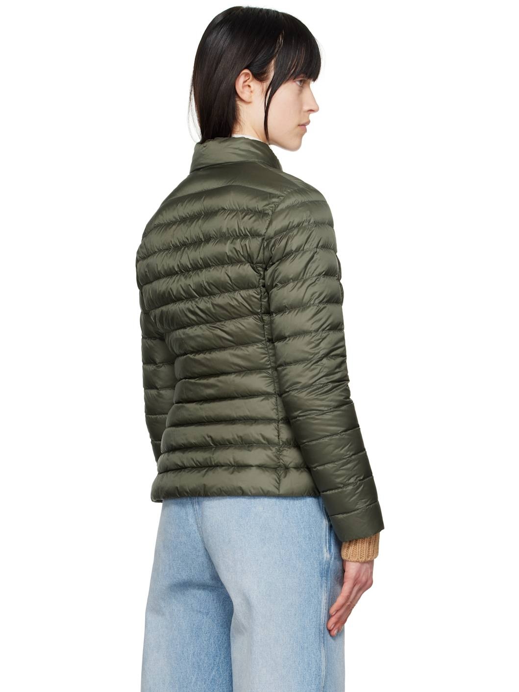 Green Igelle Short Down Jacket - 3