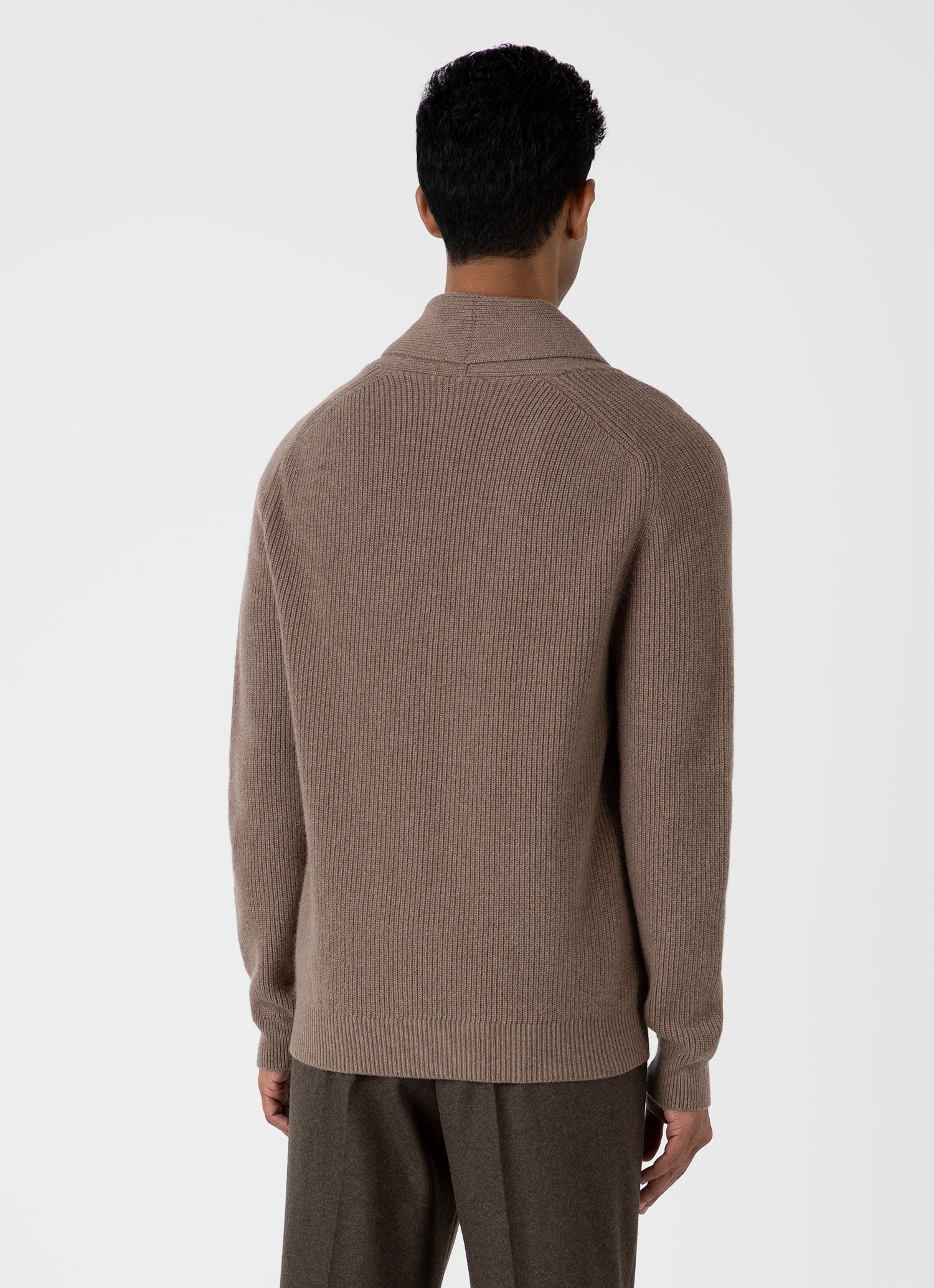 Shawl Neck Cardigan - 5