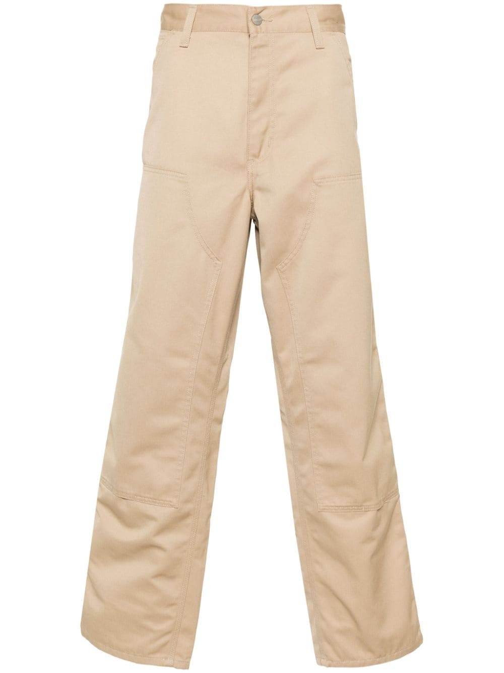 Double Knee straight-leg trousers - 1