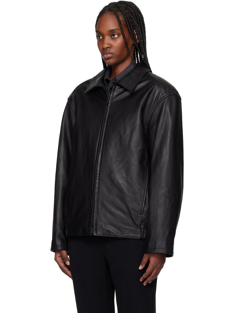 Fear of God Black Rider Leather Jacket outlook