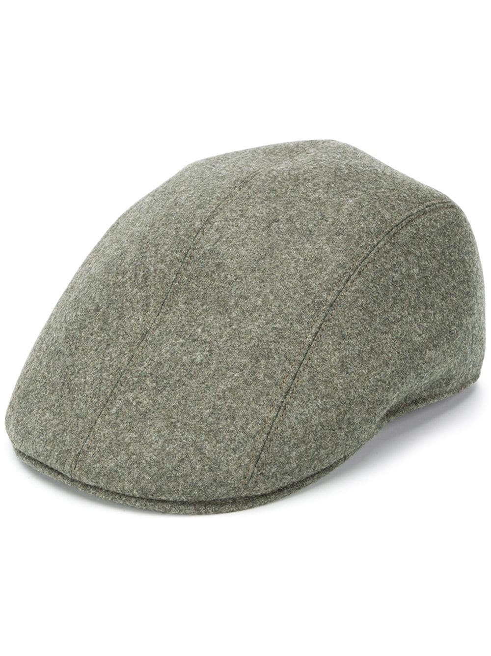 woven flat cap - 1