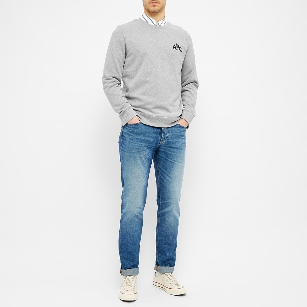 A.P.C. Pixel Logo Crew Sweat - END. Exclusive - 5