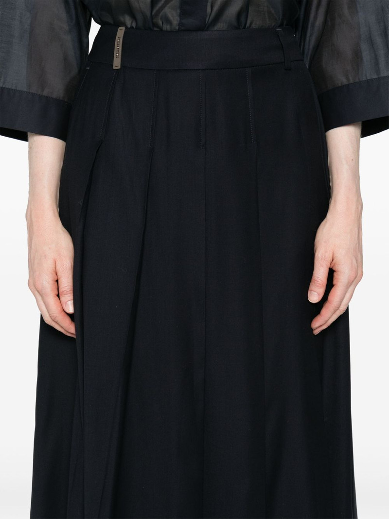 pleated midi skirt 5