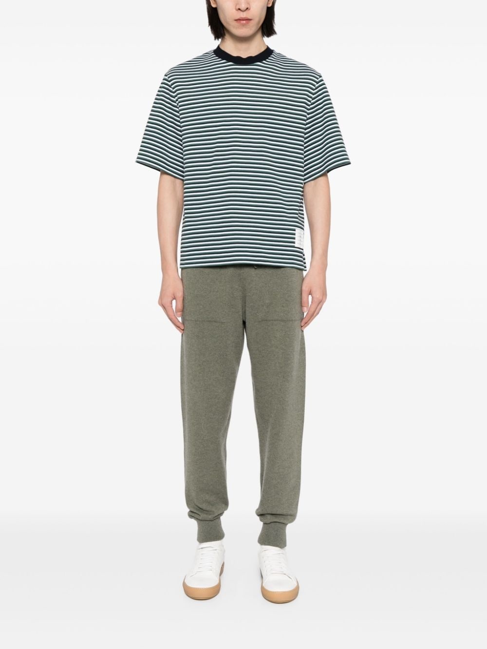 striped milano ribbed T-shirt - 2