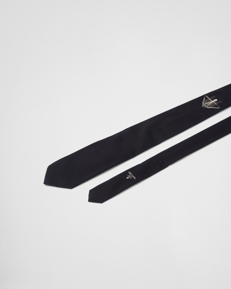 Prada Silk tie outlook