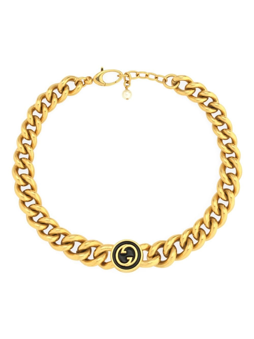 Blondie curb-chain necklace - 1