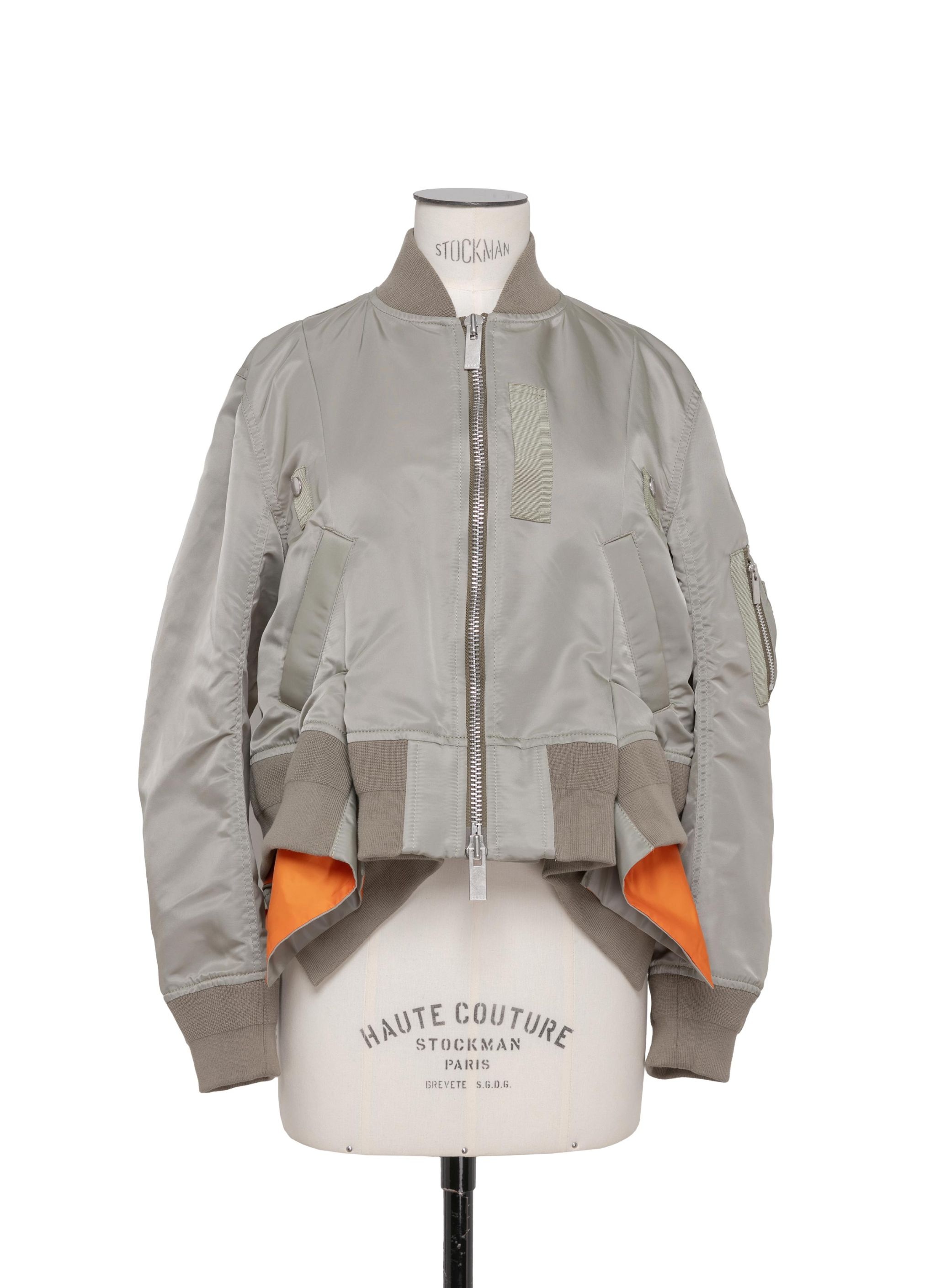 sacai Nylon Twill Blouson | REVERSIBLE